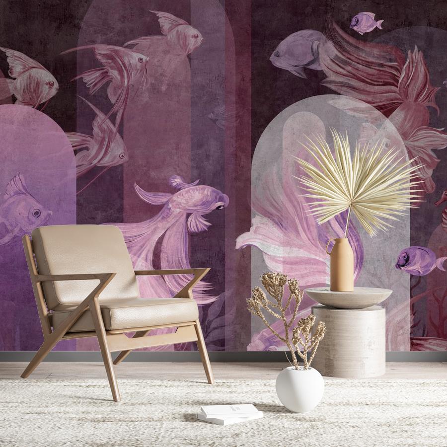 фотообои рыбы волшебство 12-1874