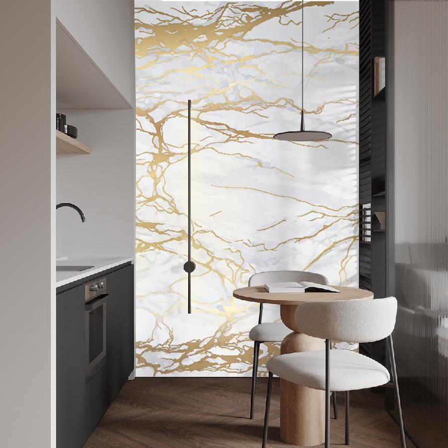 фотообои золотая паутина 9-954