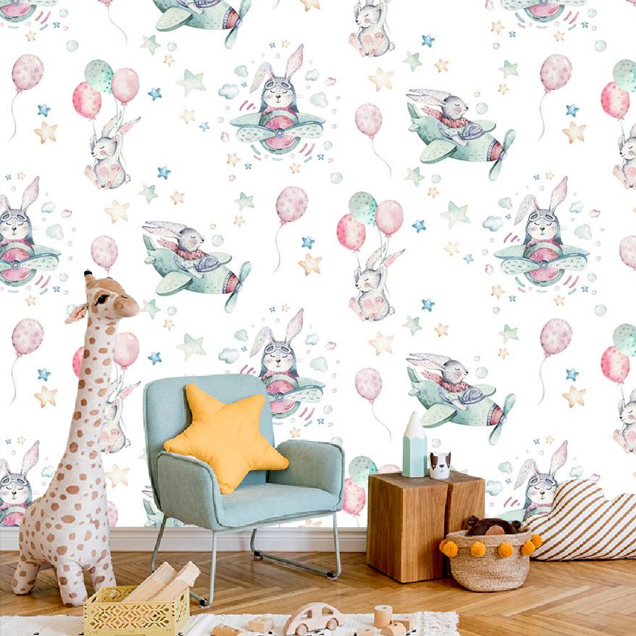 Фотообои и фотообои звери и шарики 12-736