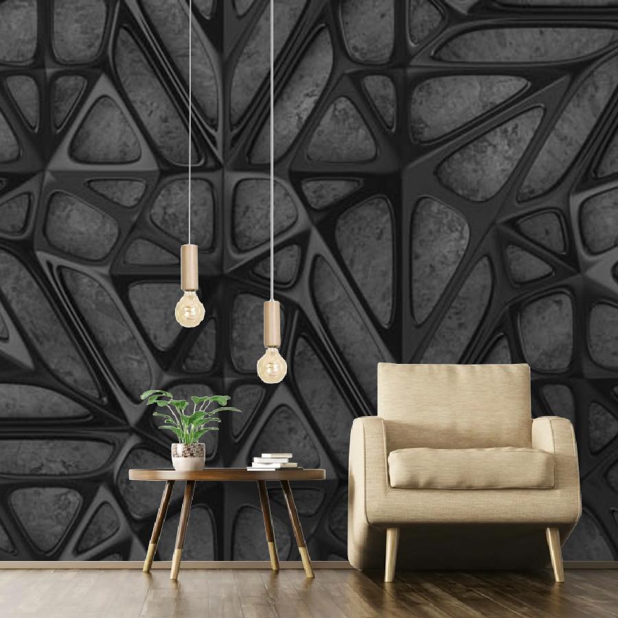 фотообои черное стекло 9-1586