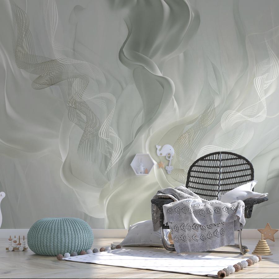 фотообои абстрактные волны 13-1095