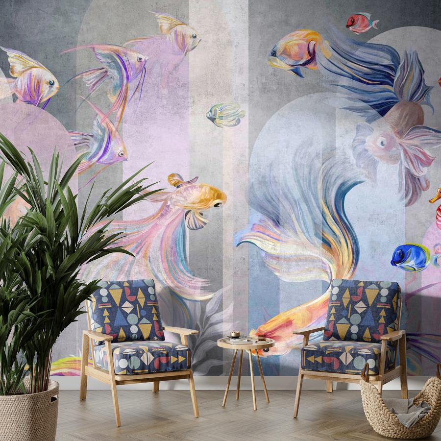 фотообои рыбы волшебные 12-1873