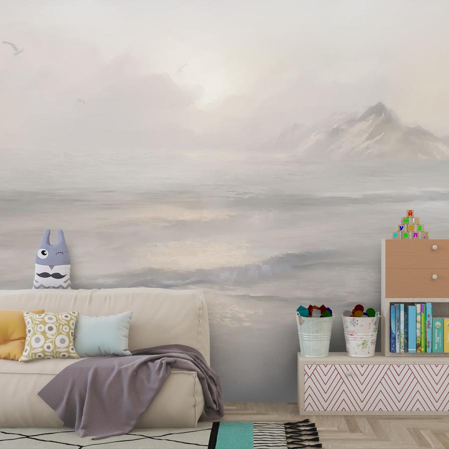 фотообои рассвет в тумане 13-1092