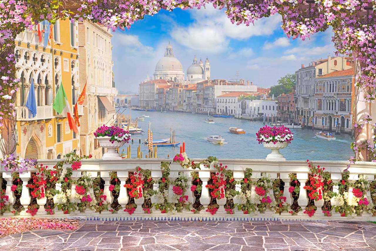 улица венеции в праздничный день 5-034 улица венеции в праздничный день 5-034