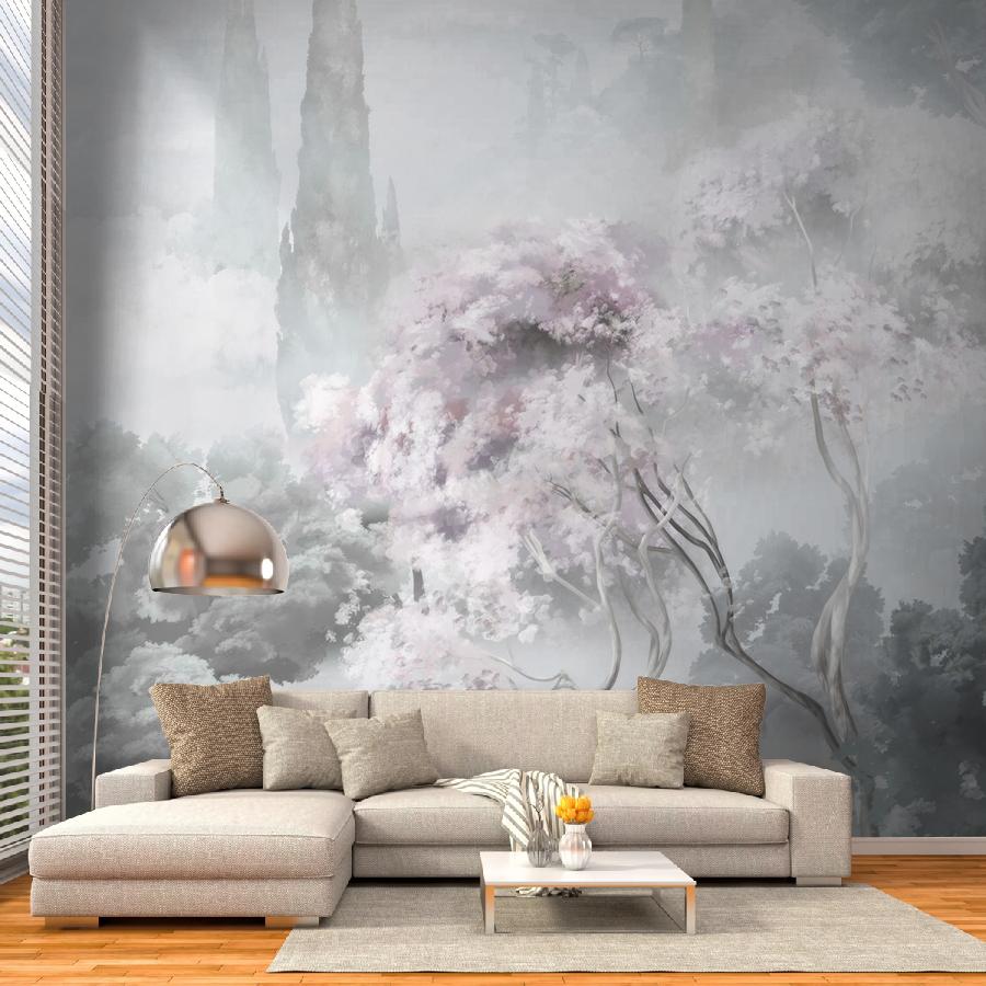 фотообои пейзаж в утренней дымке 13-1108