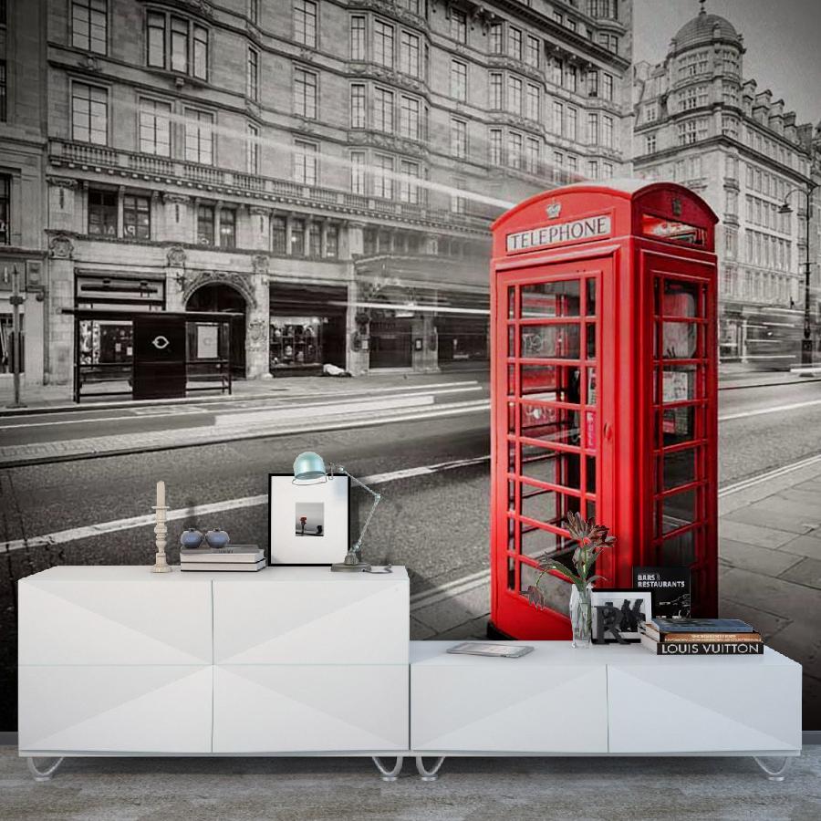 фотообои телефонная будка величественного лондона 9-533