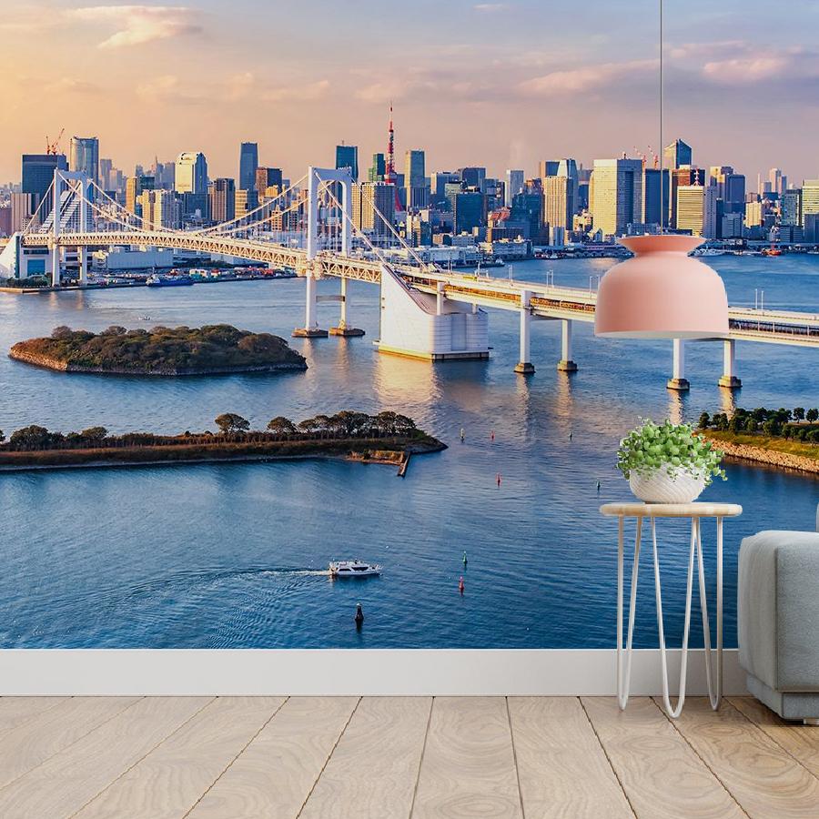 фотообои радужный мост. япония 9-2076