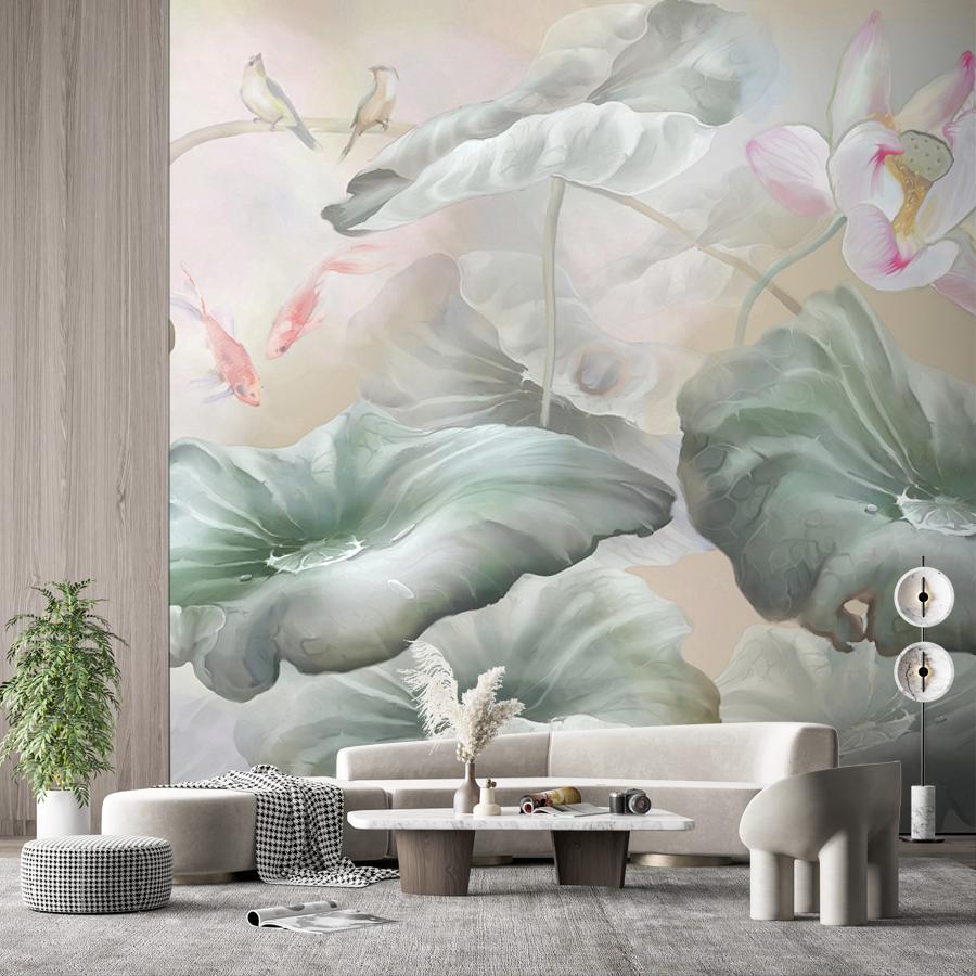 фотообои китайский лотос 13-270