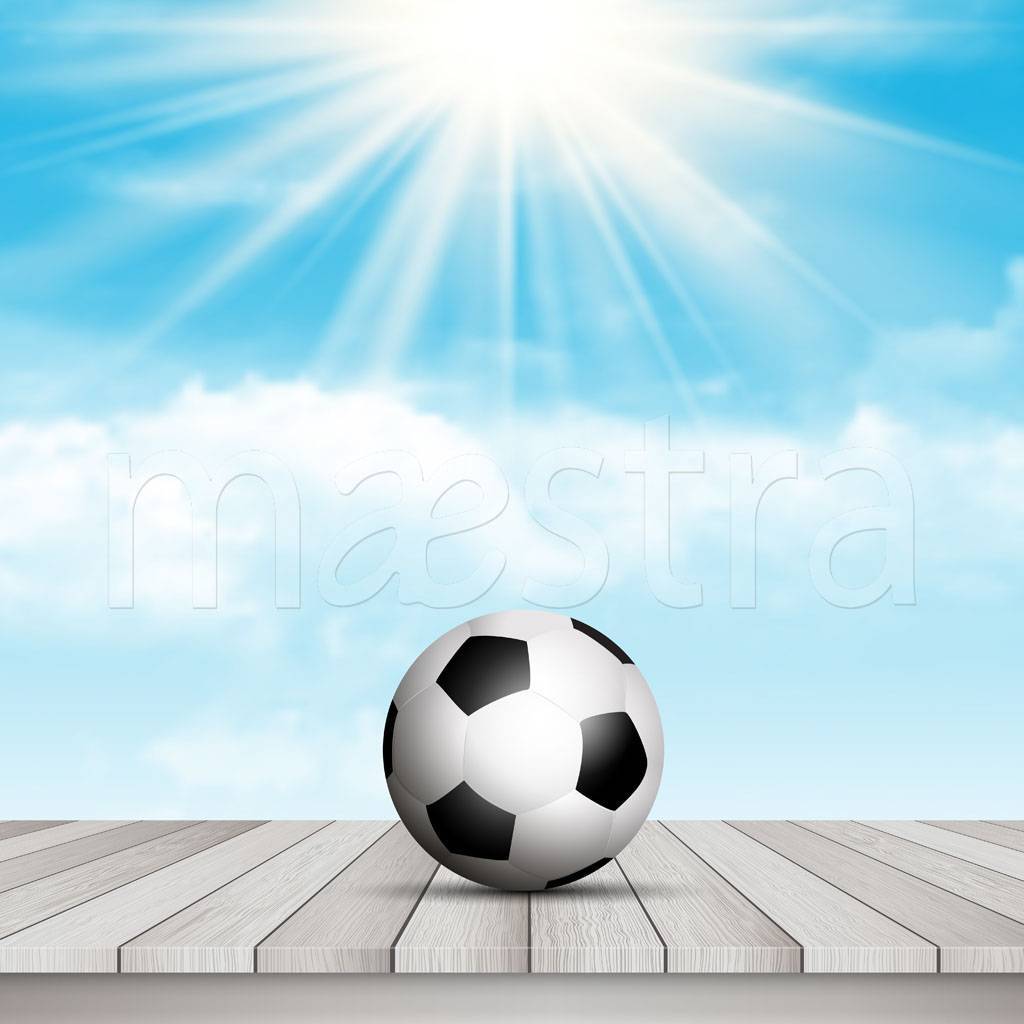 Фотообои Мяч на солнце