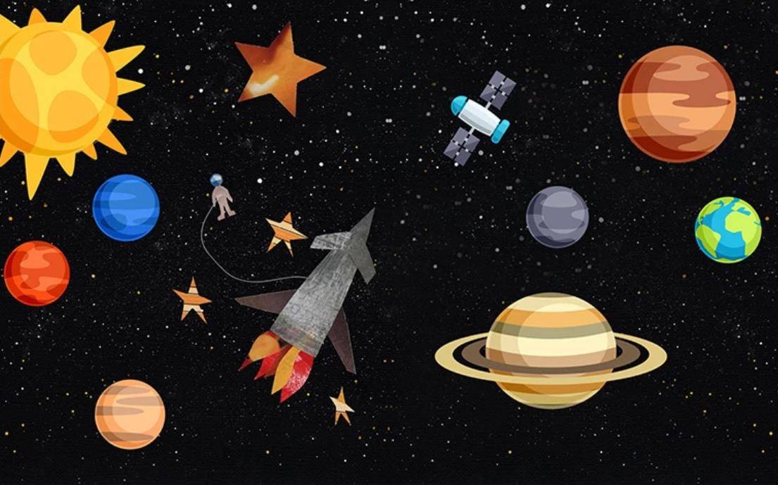 Фотообои Вселенная космос для детей