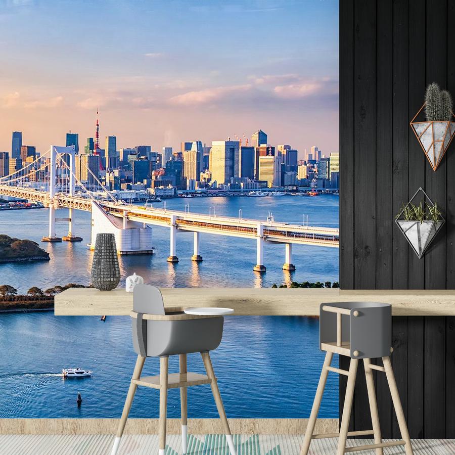 фотообои радужный мост. япония 9-2076