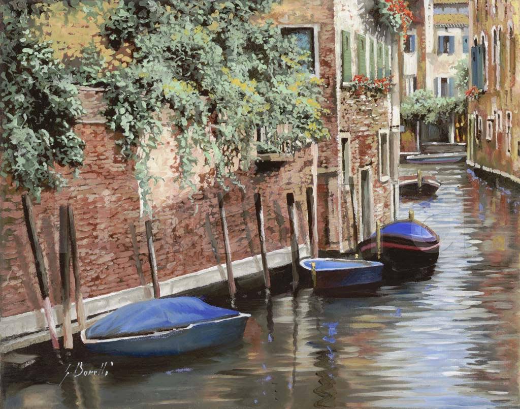 Фотообои Тихий канал Венеции