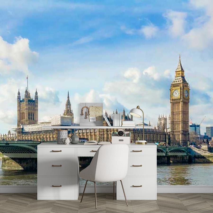 фотообои биг бен светлый утренний 9-564