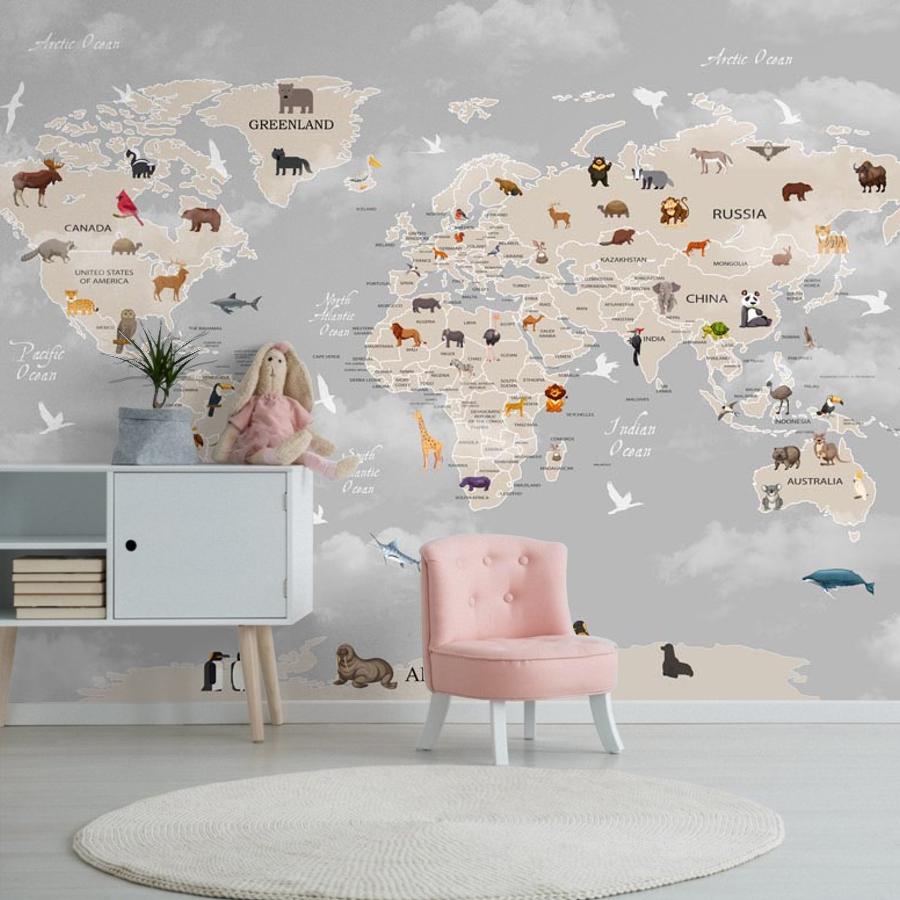 фотообои карта мира 12-773 фотообои карта мира 12-773
