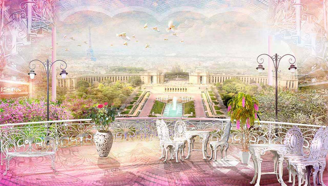 париж в розовом 6-083