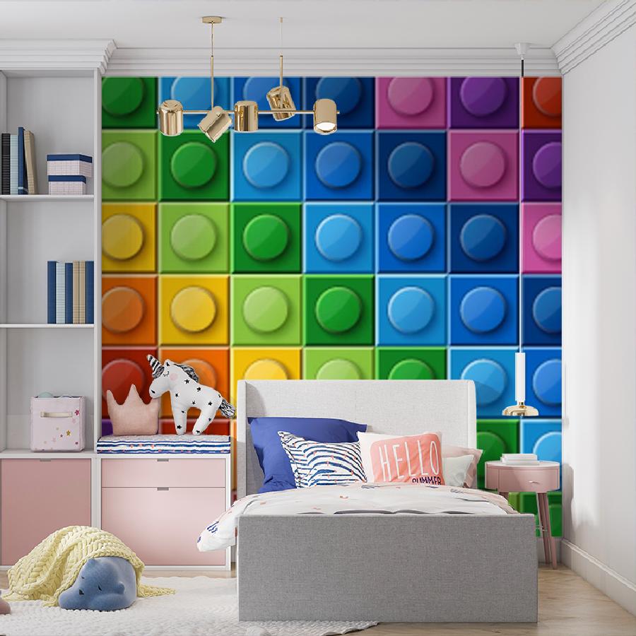 фотообои кубики лего 12-1353