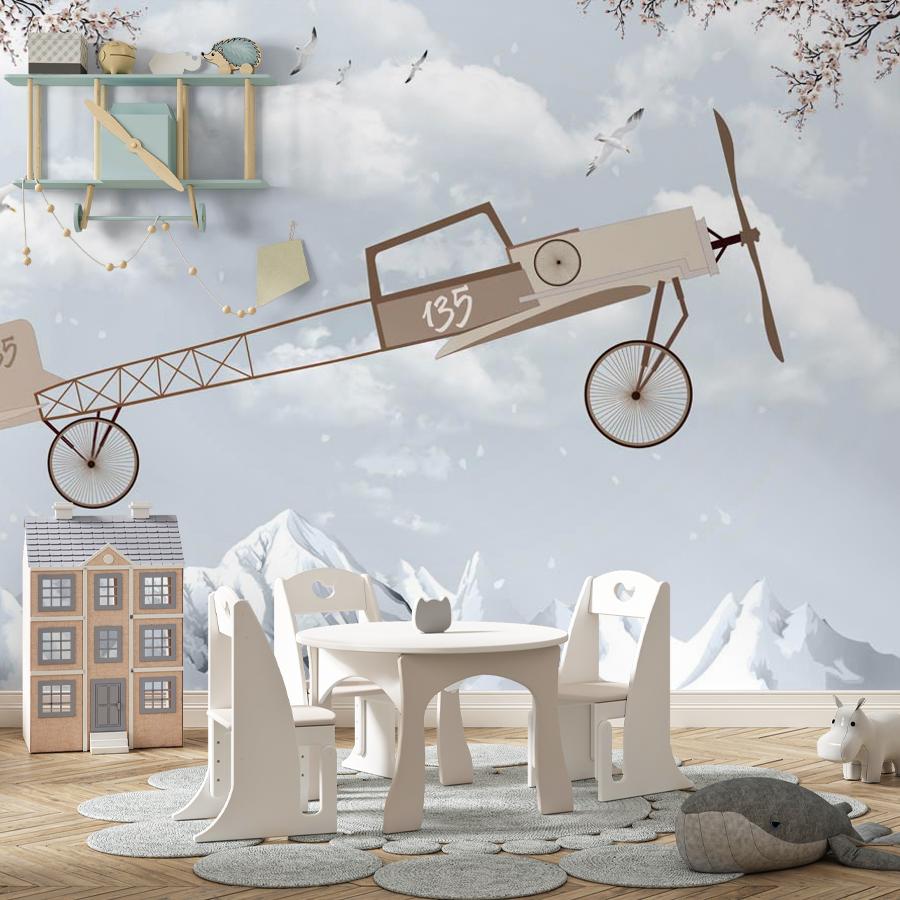 фотообои волшебный самолетик 12-820