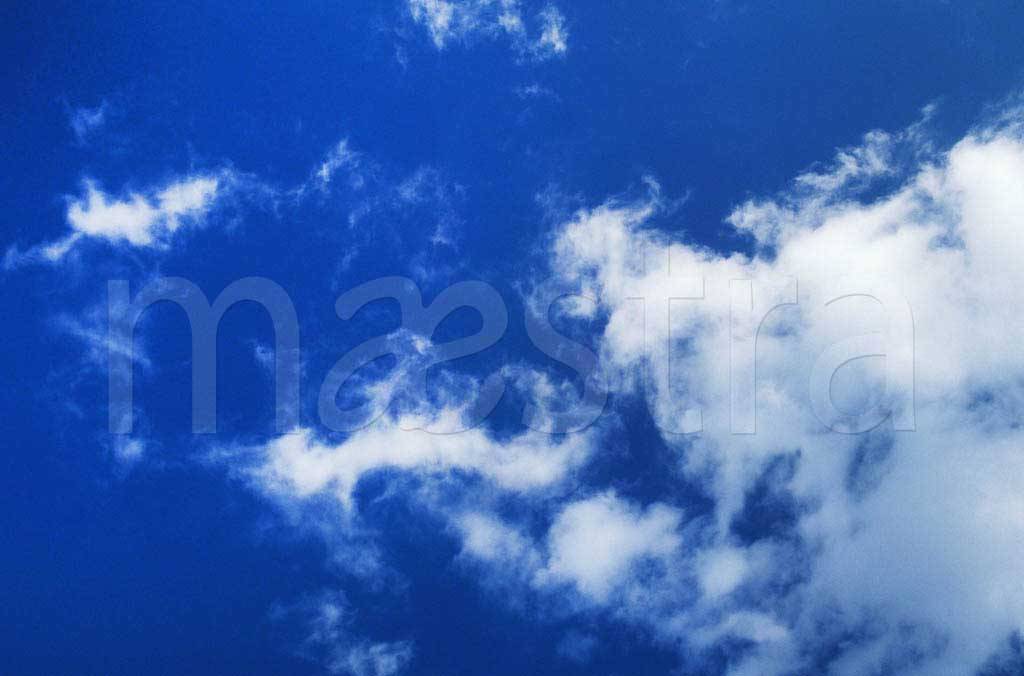 Фотообои Пространство насыщенного синее небо