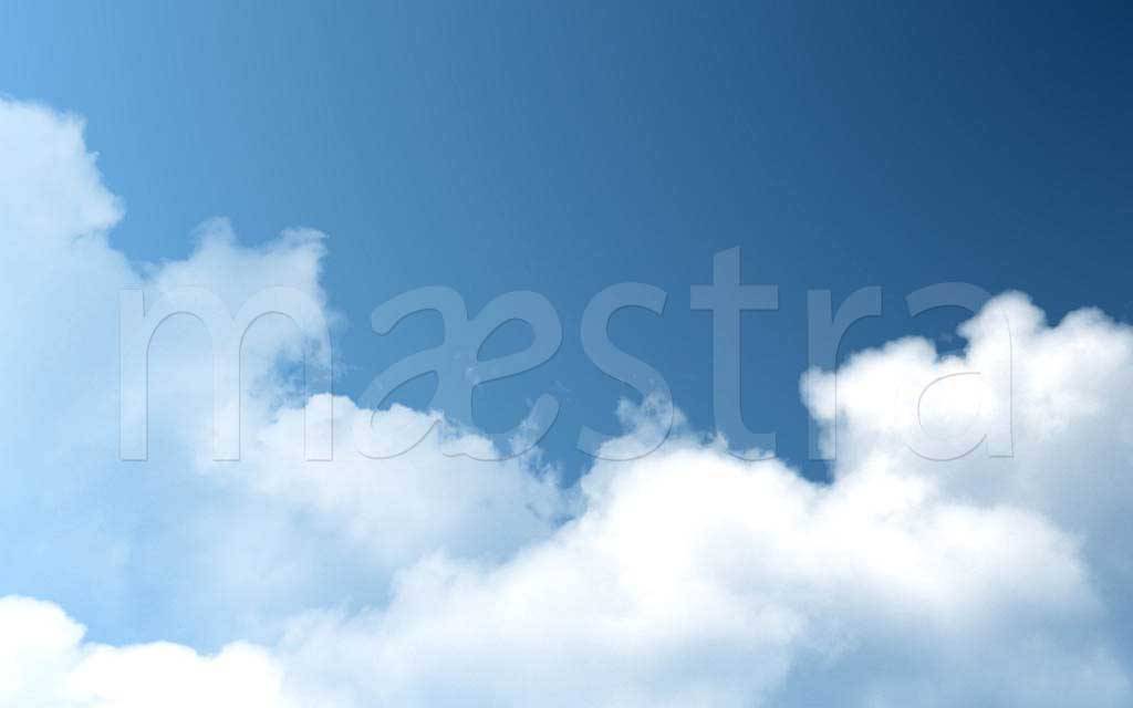Фотообои Серое небо с облаками