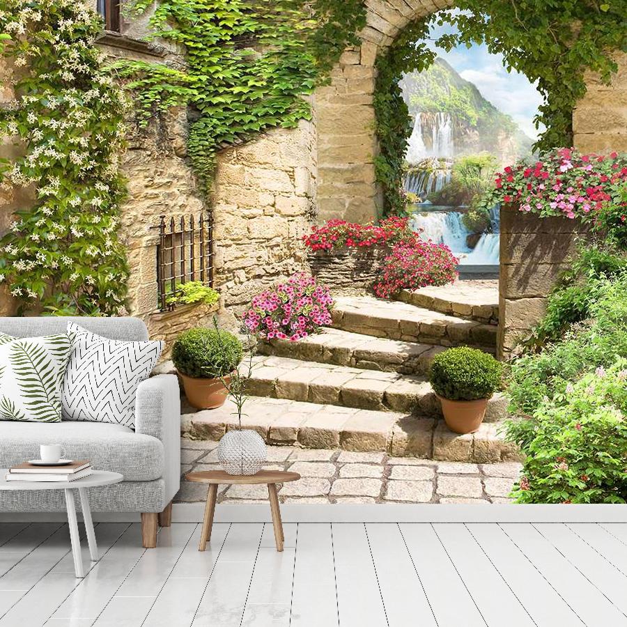 фотообои выход к водопаду 14-368 фотообои выход к водопаду 14-368