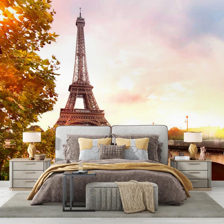 фотообои эйфелева башня вид снизу 9-744