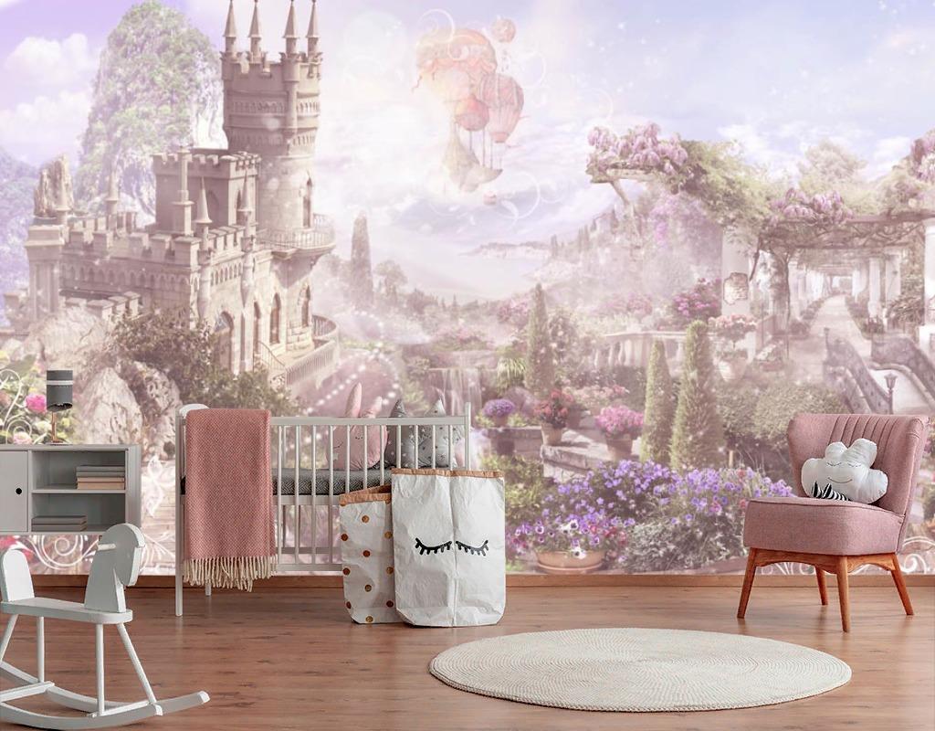 фотообои сказочный замок в горах 13-347 фотообои сказочный замок в горах 13-347