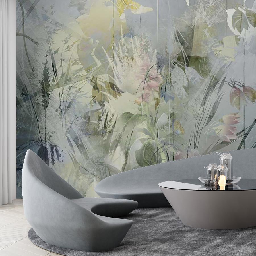 фотообои луг из полевых цветов 13-1011