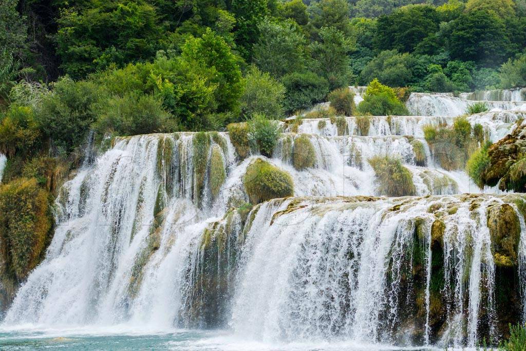 Фотообои Водопад в Национальном парке Крка в Хорватии