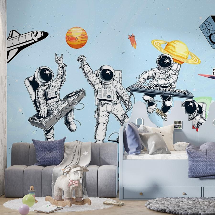 фотообои музыканты в космосе 12-1685