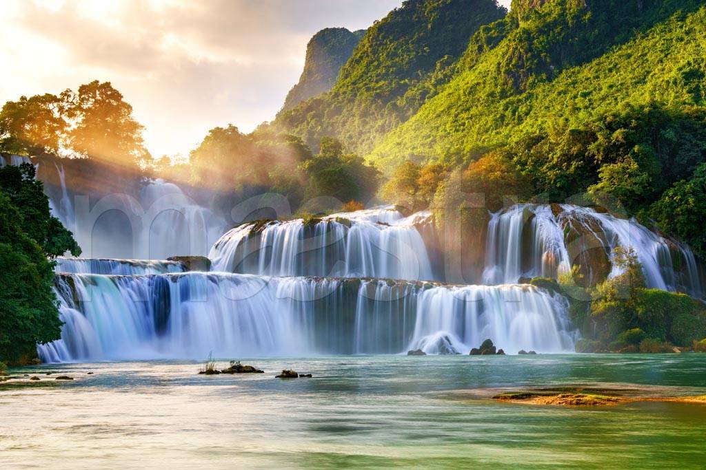 Фотообои Водопад Каобанг, Вьетнам