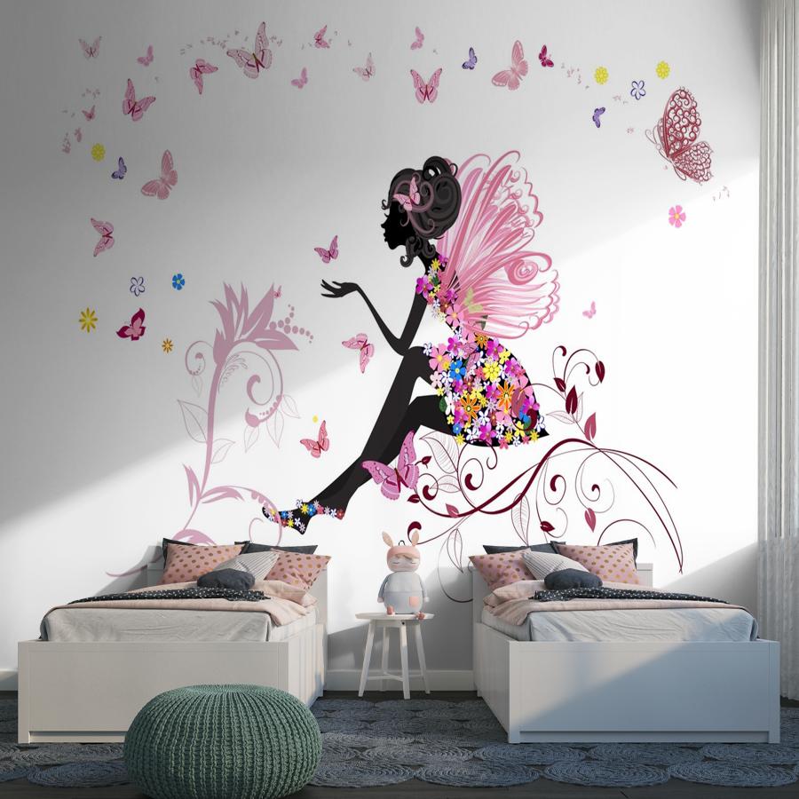 фотообои фея с бабочками 12-1241