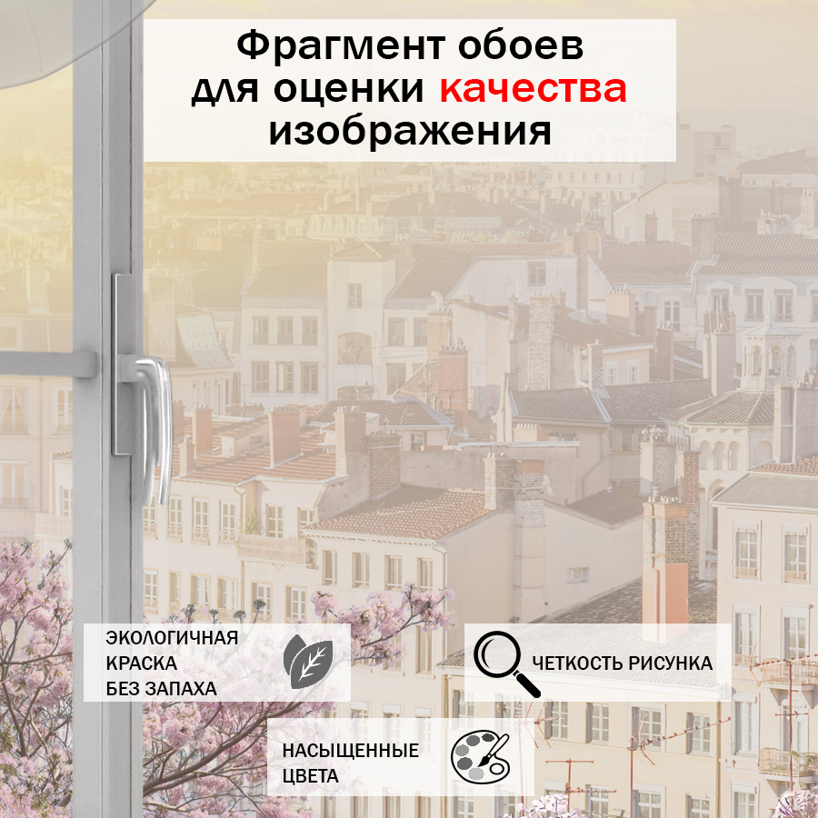 фотообои окно в париж 13-011