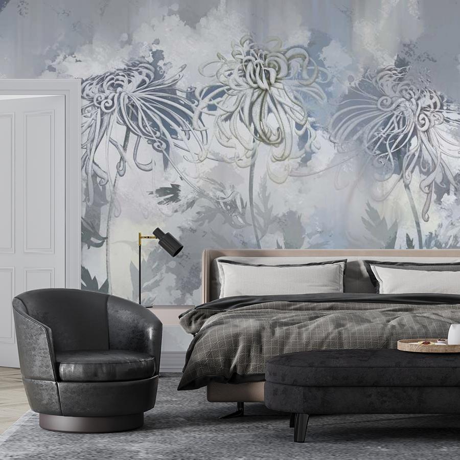 фотообои цветочная абстракция 13-1009