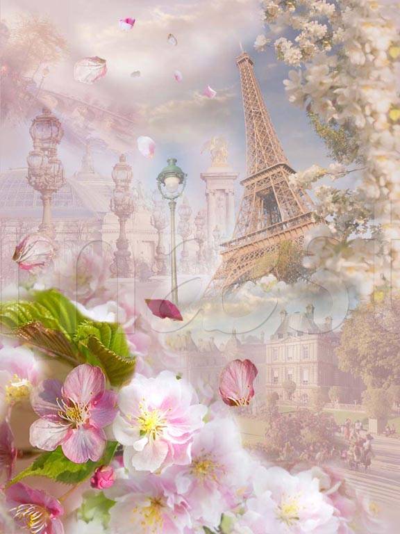 Фотообои Французская весна