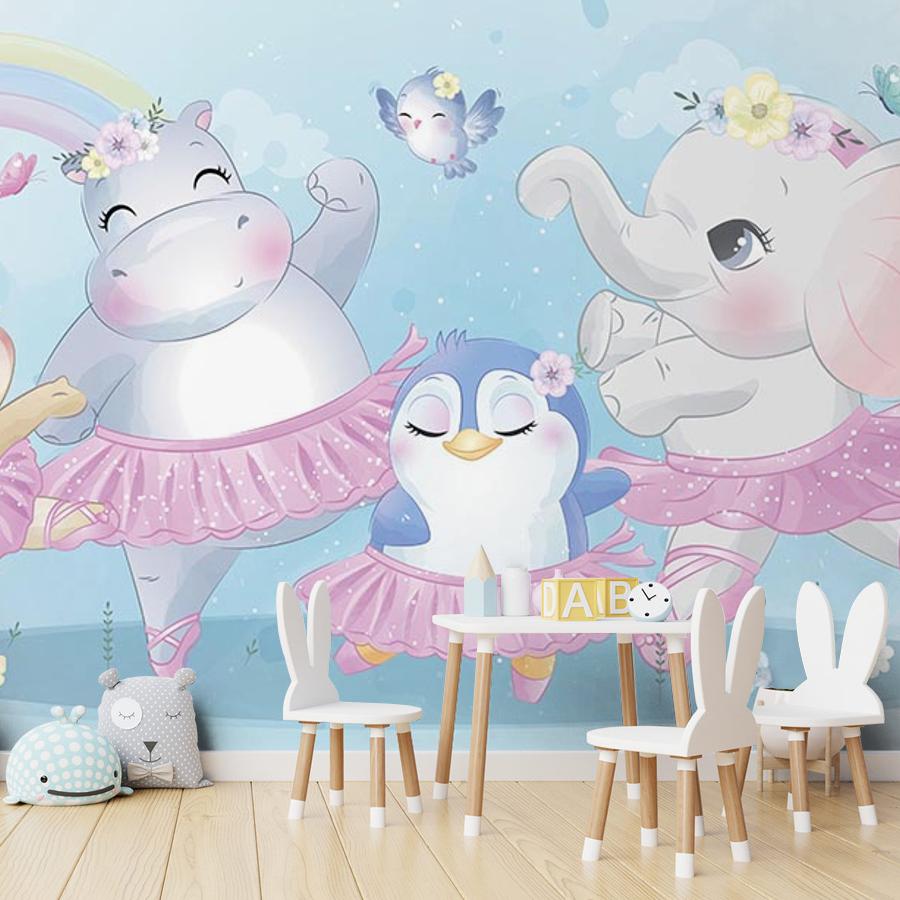 фотообои танцующие животные 12-1165