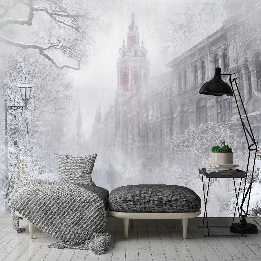 фотообои зимнее утро 13-122