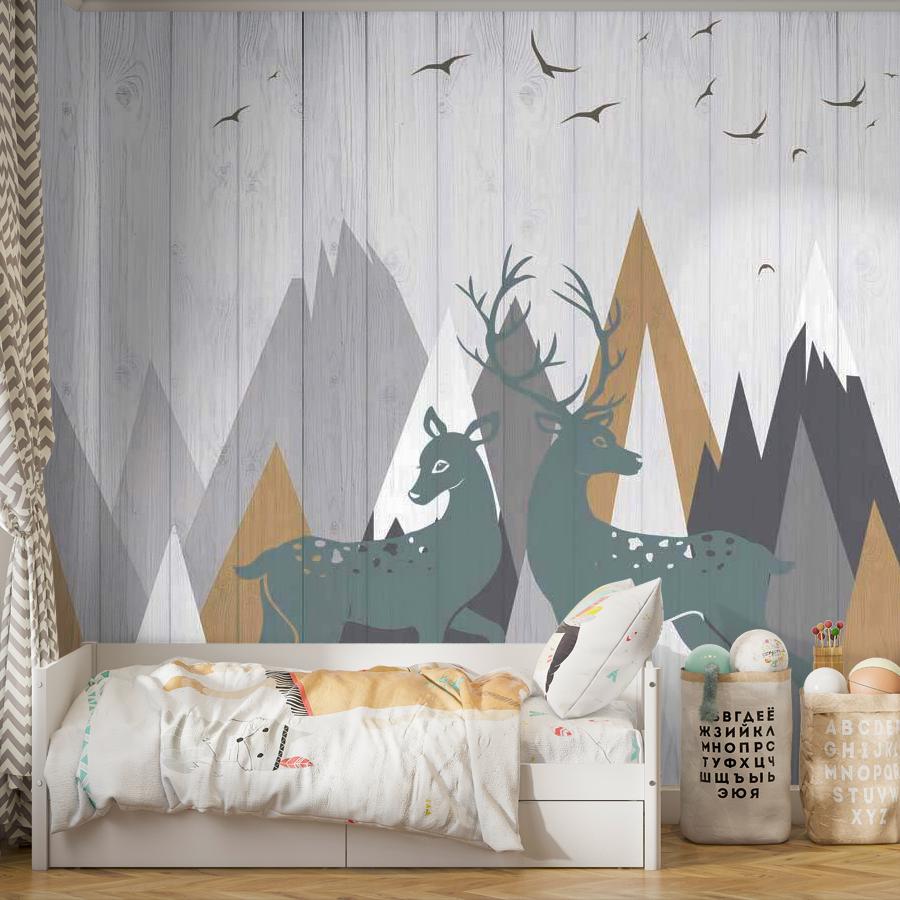 фотообои горы скандинавские 12-447