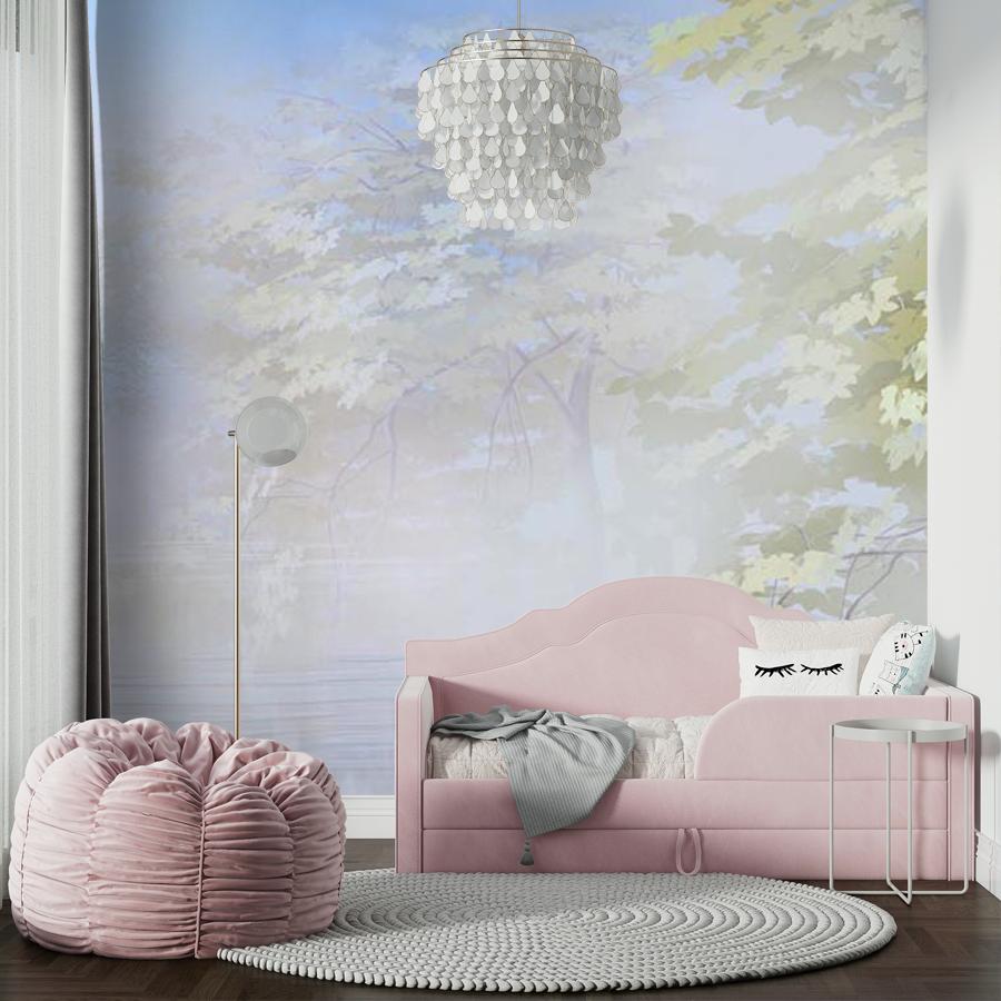 Фотообои фотообои дерево окутанное туманом 13-432