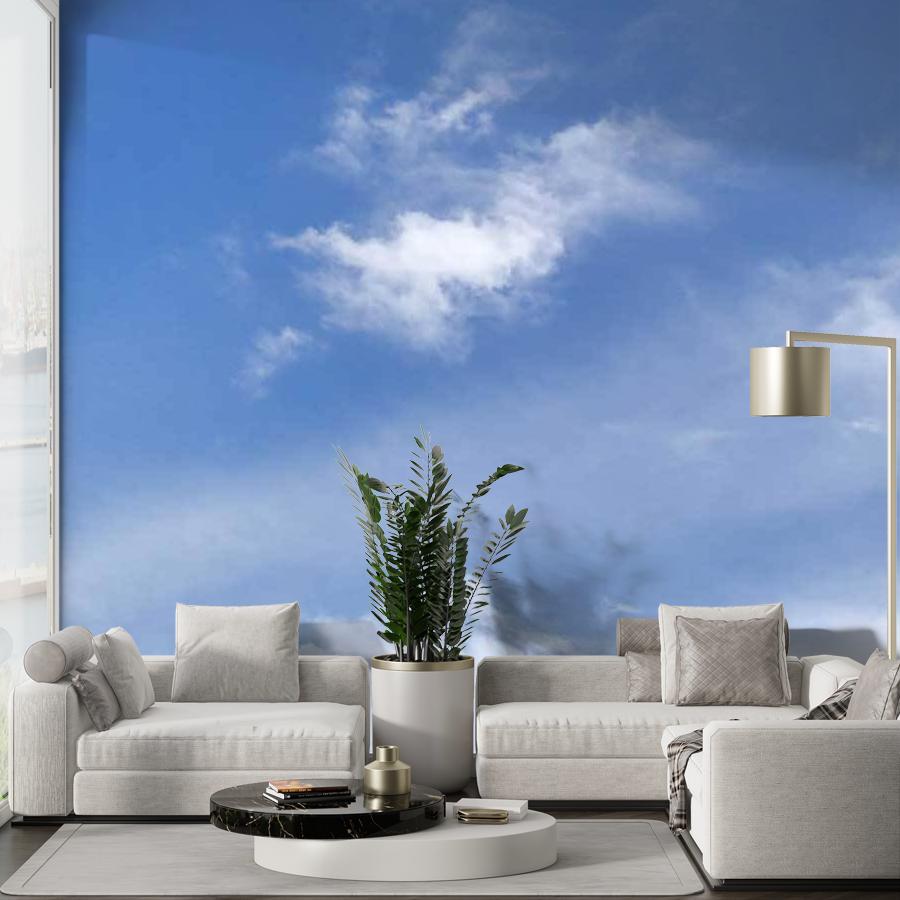 фотообои серо голубое небо 9-376