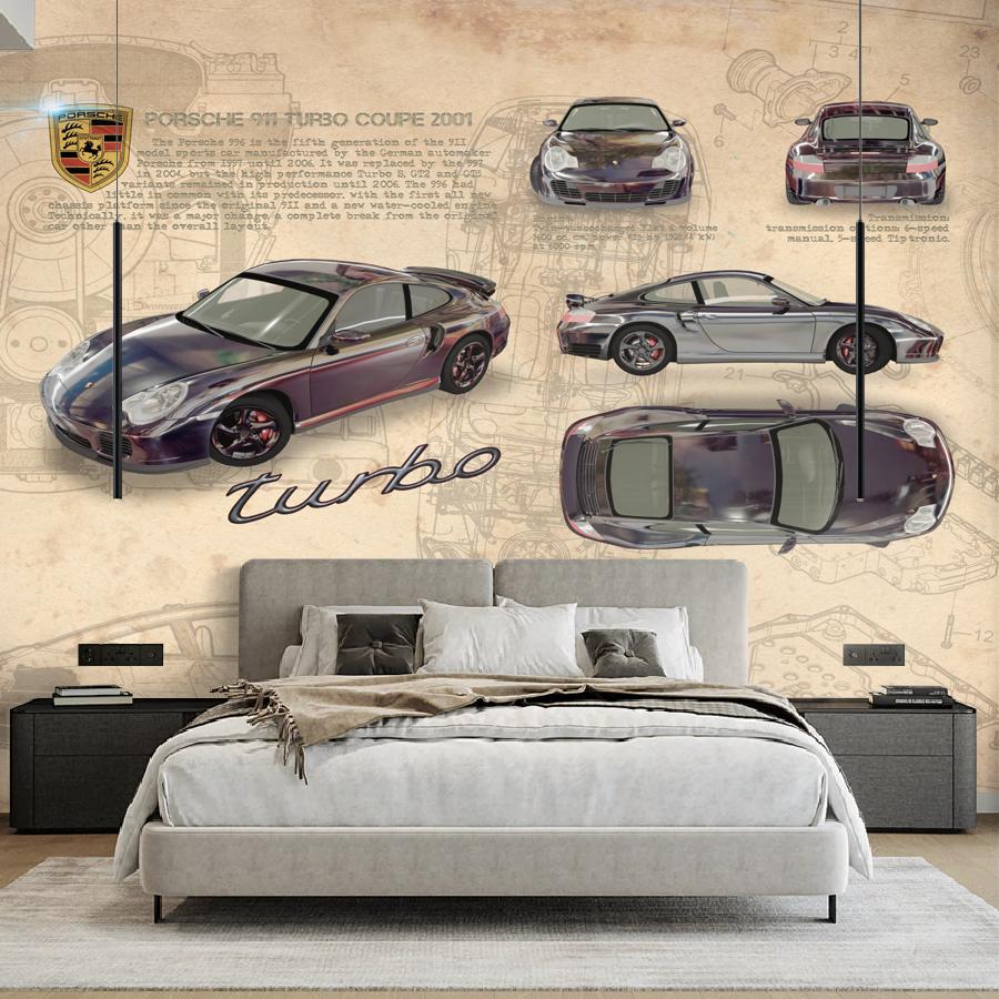 фотообои порше 911 turbo 14-1384
