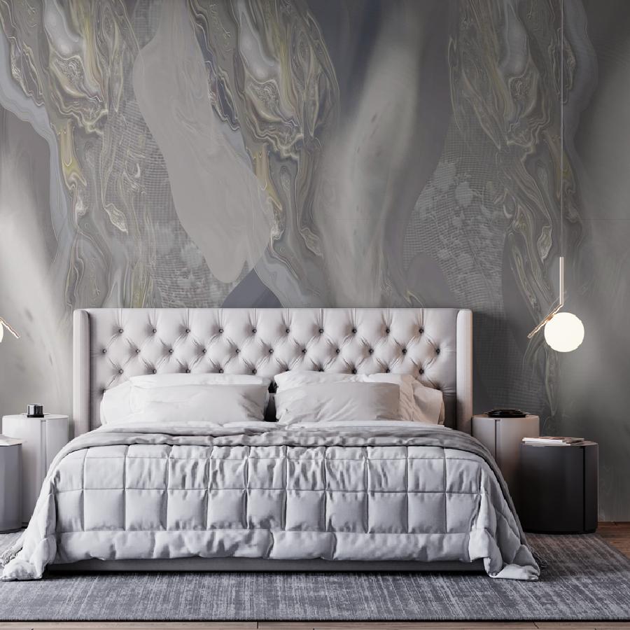 фотообои абстракция серая