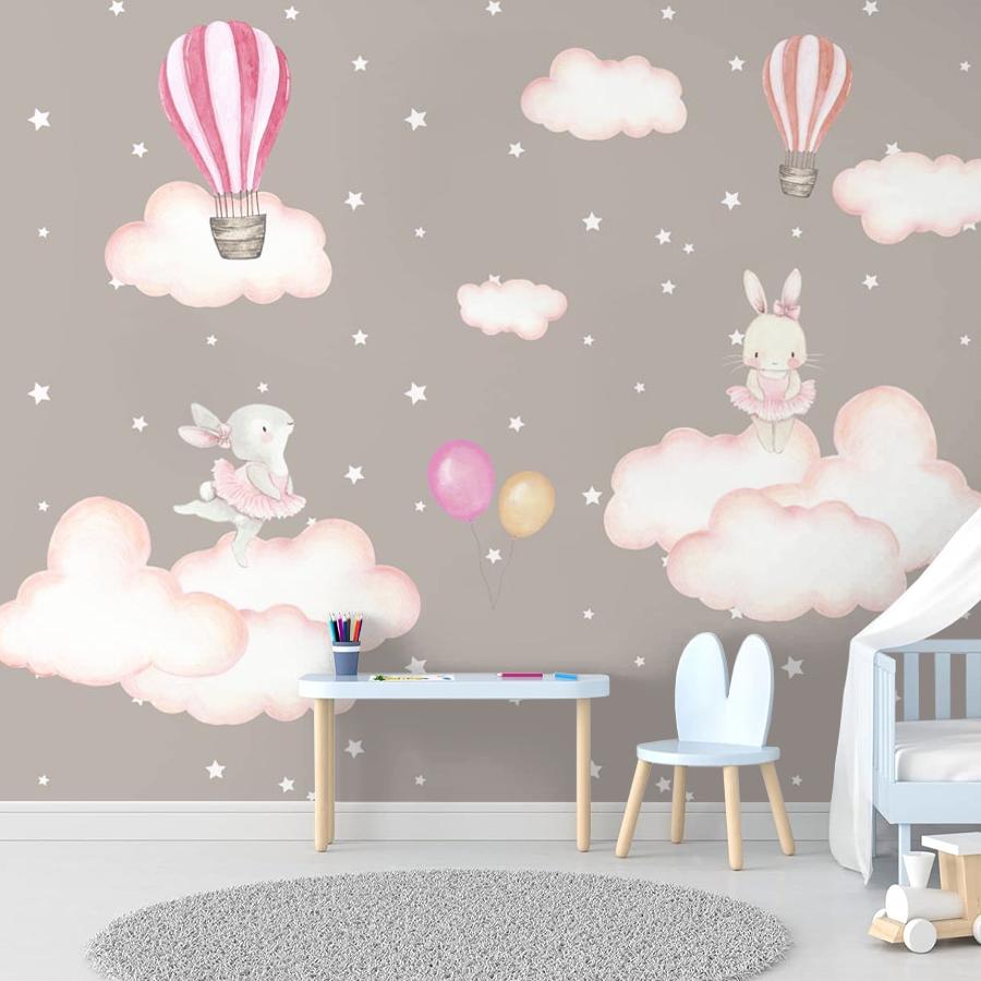 фотообои зайчики в облаках 12-902 фотообои зайчики в облаках 12-902