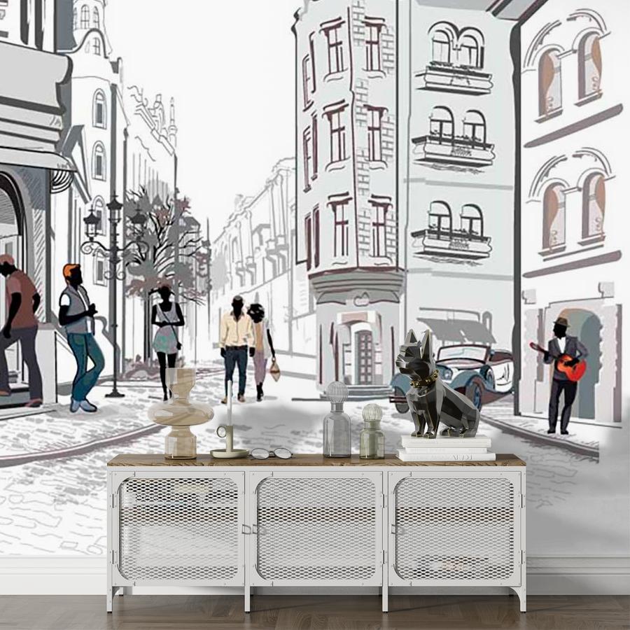 фотообои магазин на углу 9-135