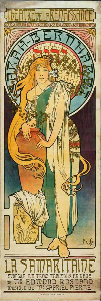 фотообои альфонс мариа муха - самаритянка 8-237