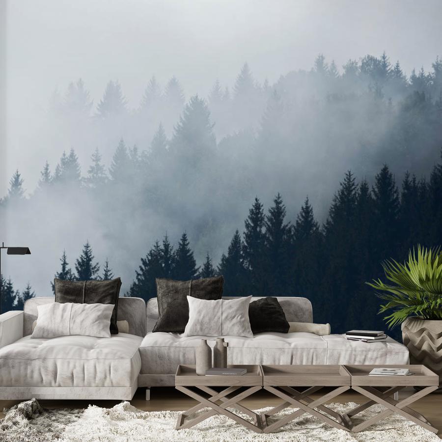 фотообои утро в тумане 9-1168