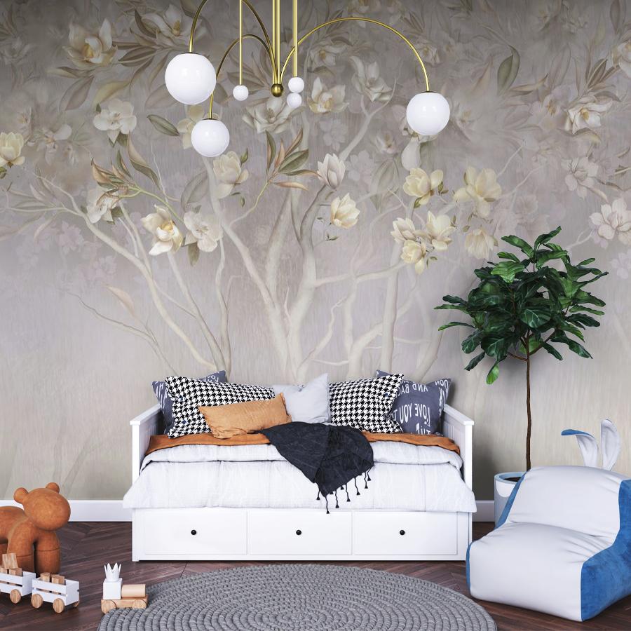 фотообои цветущее дерево в саду 13-464