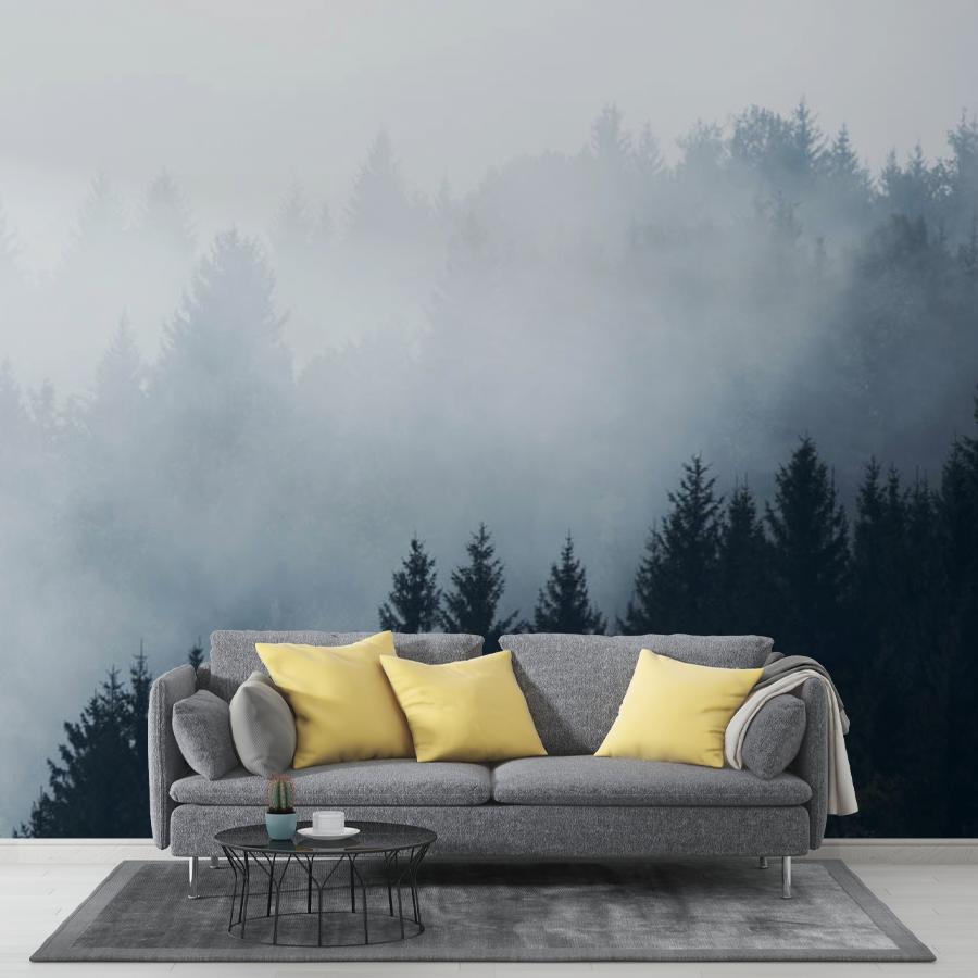 фотообои пейзажи в тумане 9-1169