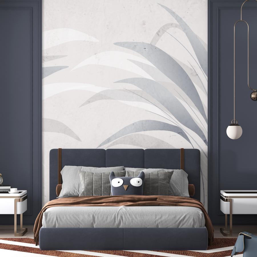 фотообои листья тонкие летящие 14-1235