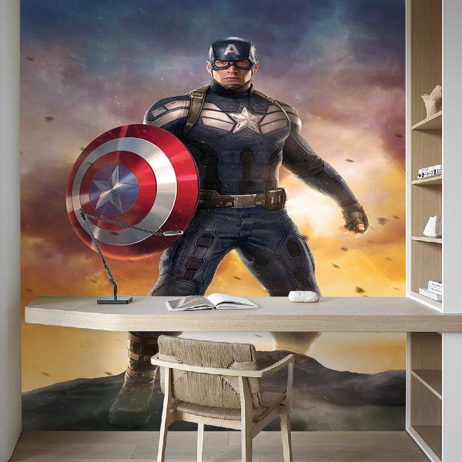 фотообои капитан америка 12-1027 фотообои капитан америка 12-1027