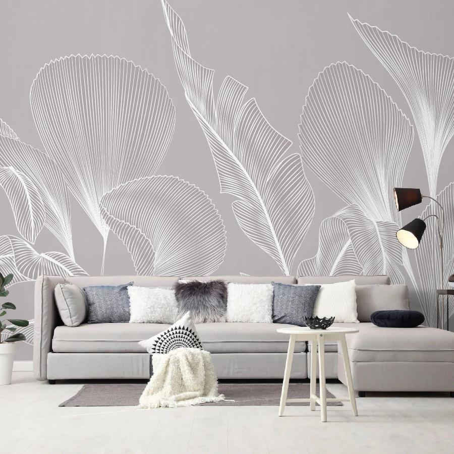 фотообои листья тонкие нежные 14-1228